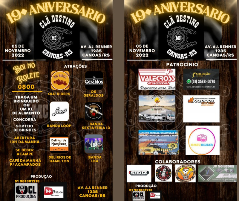 aniversario clãdestino